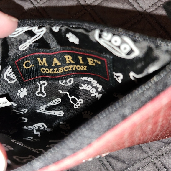 CHANGE PURSE BICHON FRISE PET COLLECTION  FABRIC ZIP TOP - Picture 5 of 9